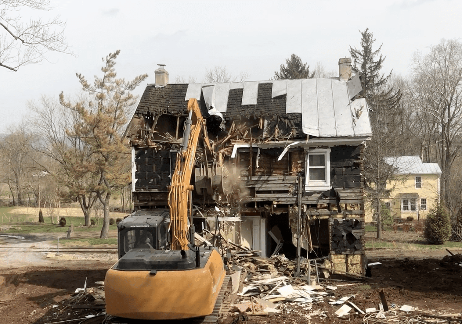 Full home demolition contractor